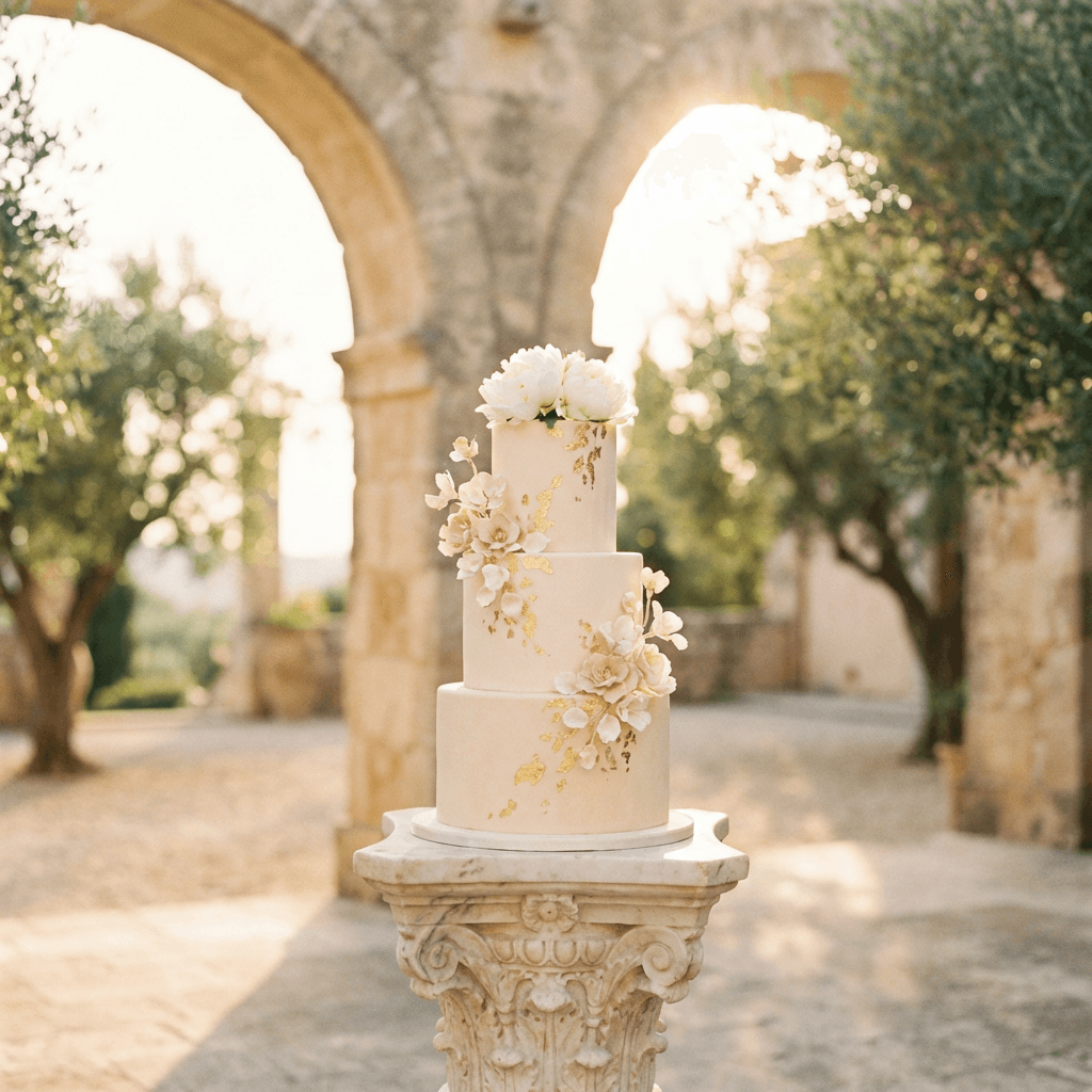 Gâteau de mariage à étages