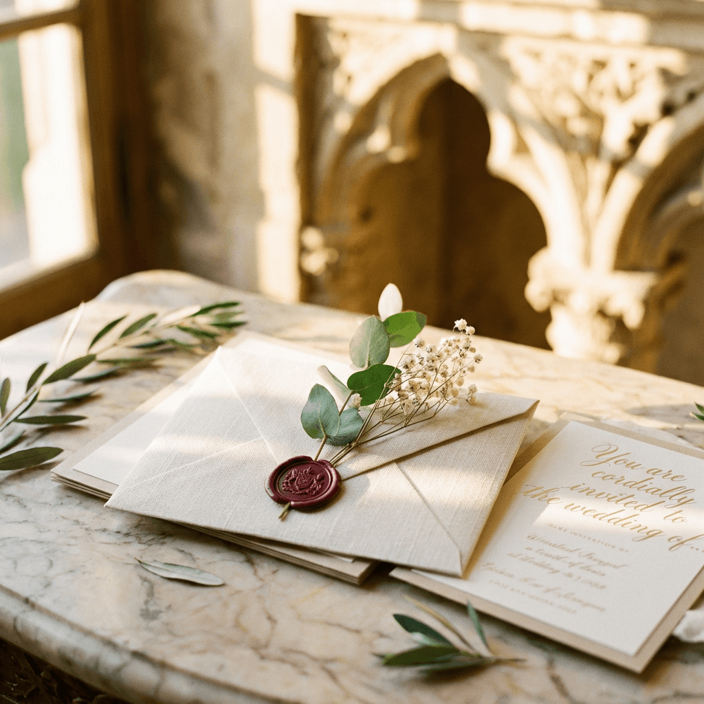 Suite de faire-part de mariage